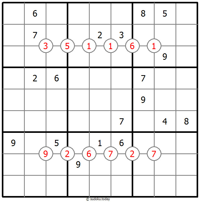排除数独 #62536