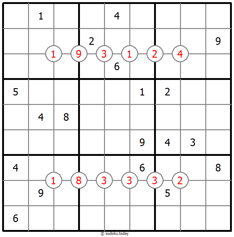 排除数独 #62539