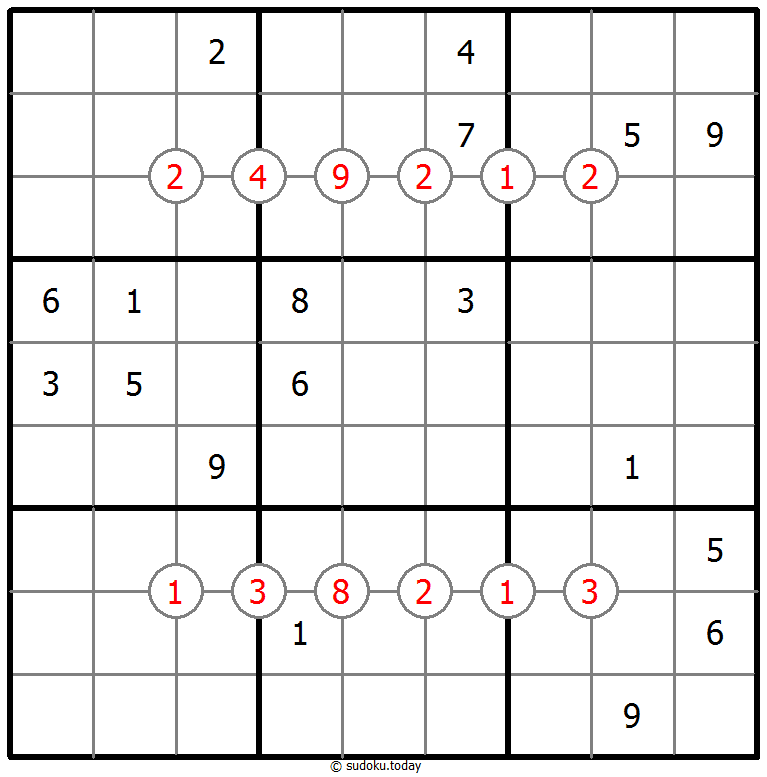 排除数独 #62542