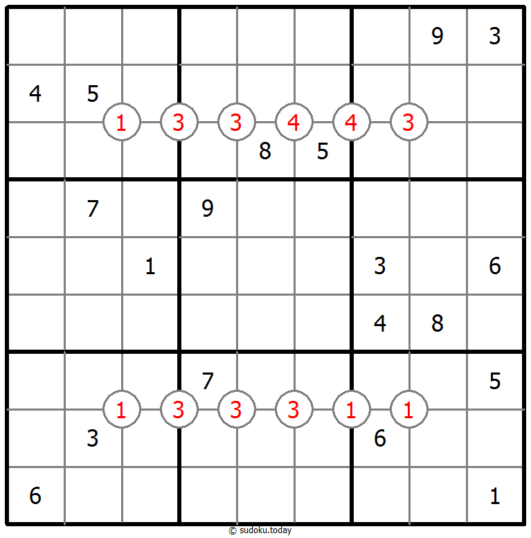 排除数独 #62548