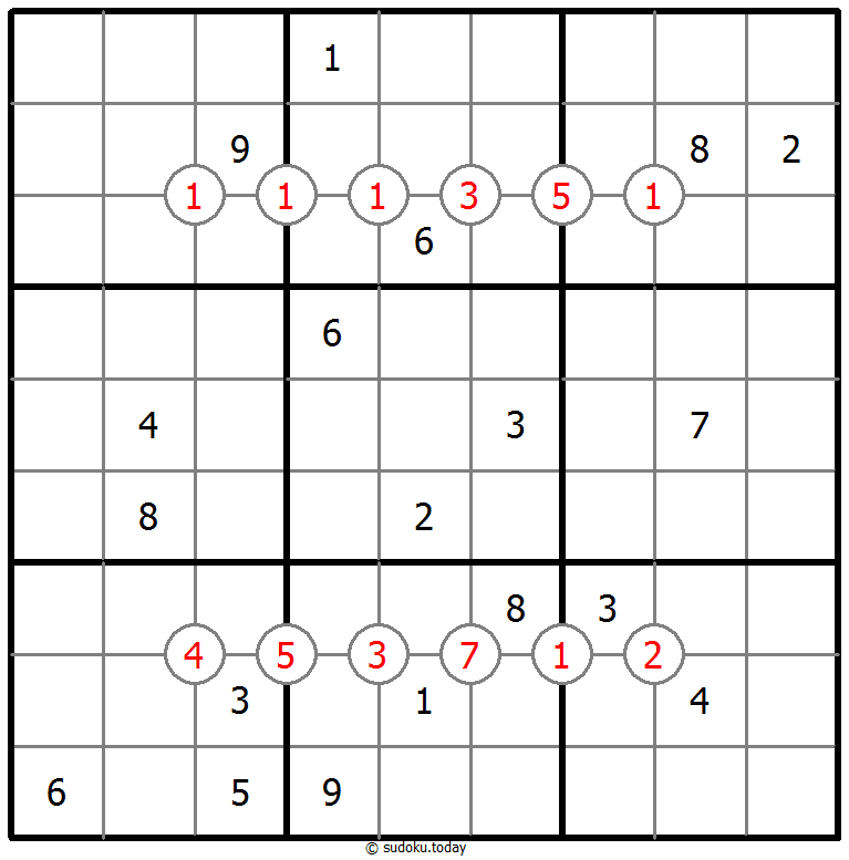 排除数独 #62550