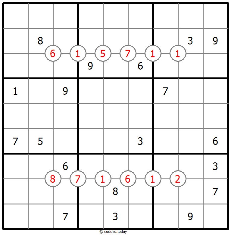 排除数独 #62559