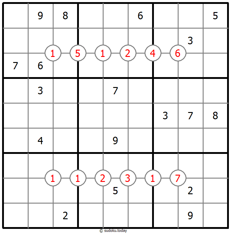 排除数独 #62561