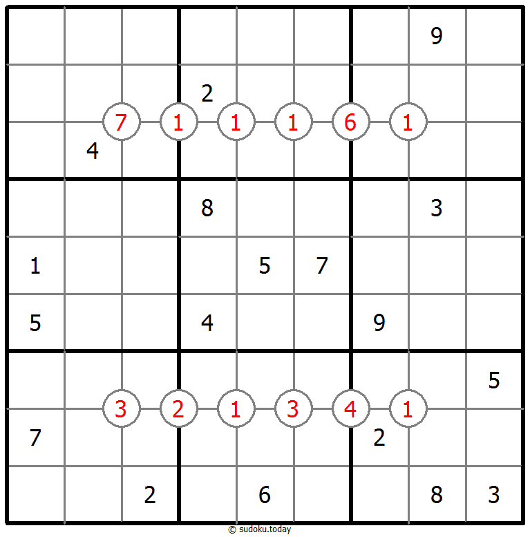 排除数独 #62562
