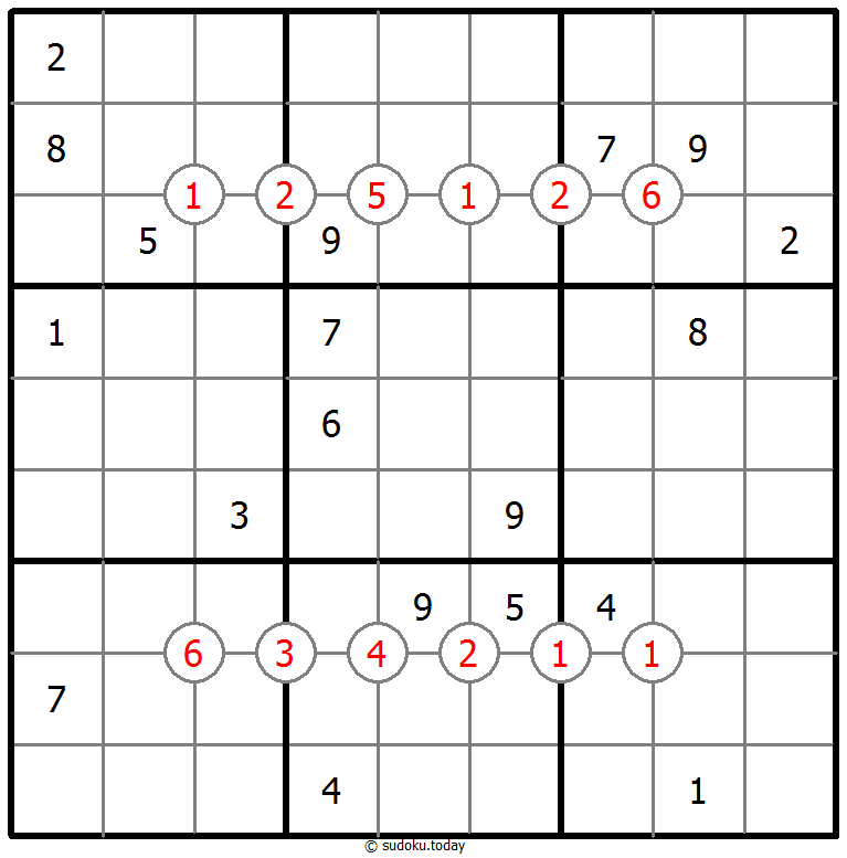 排除数独 #62580