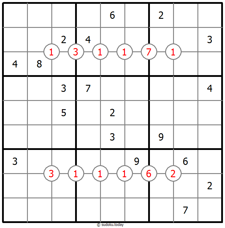 排除数独 #62586