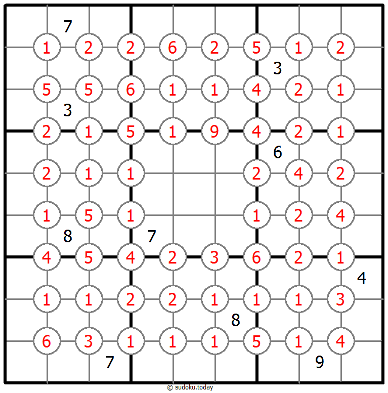 排除数独 #62763