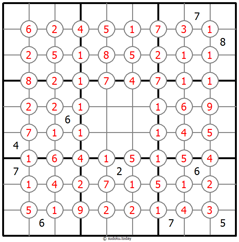 排除数独 示例题图