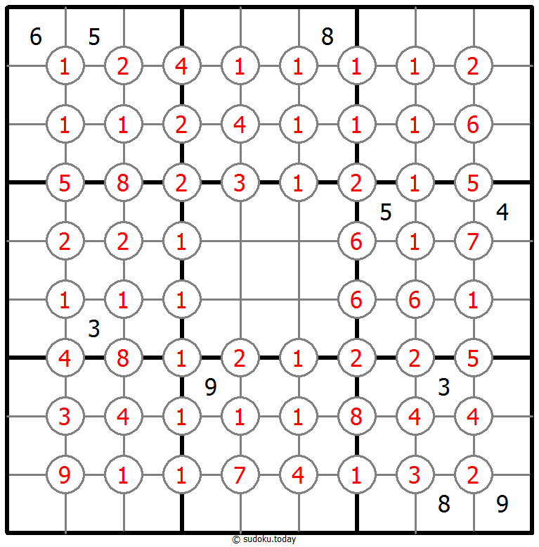 Exclude Sudoku 2025年11月26日