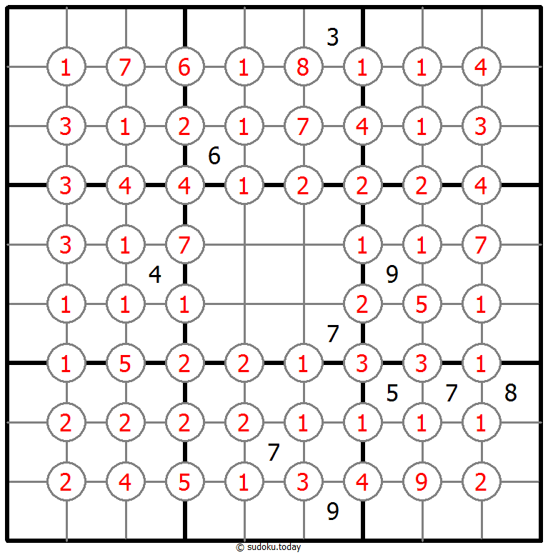 排除数独 示例题图