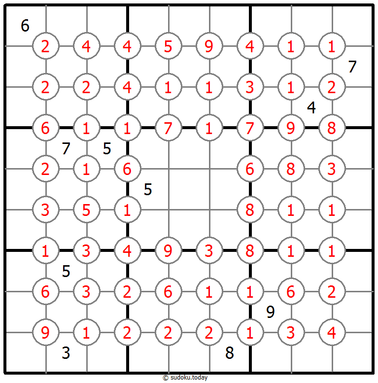排除数独 #63163