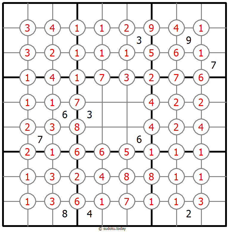 排除数独 #63164
