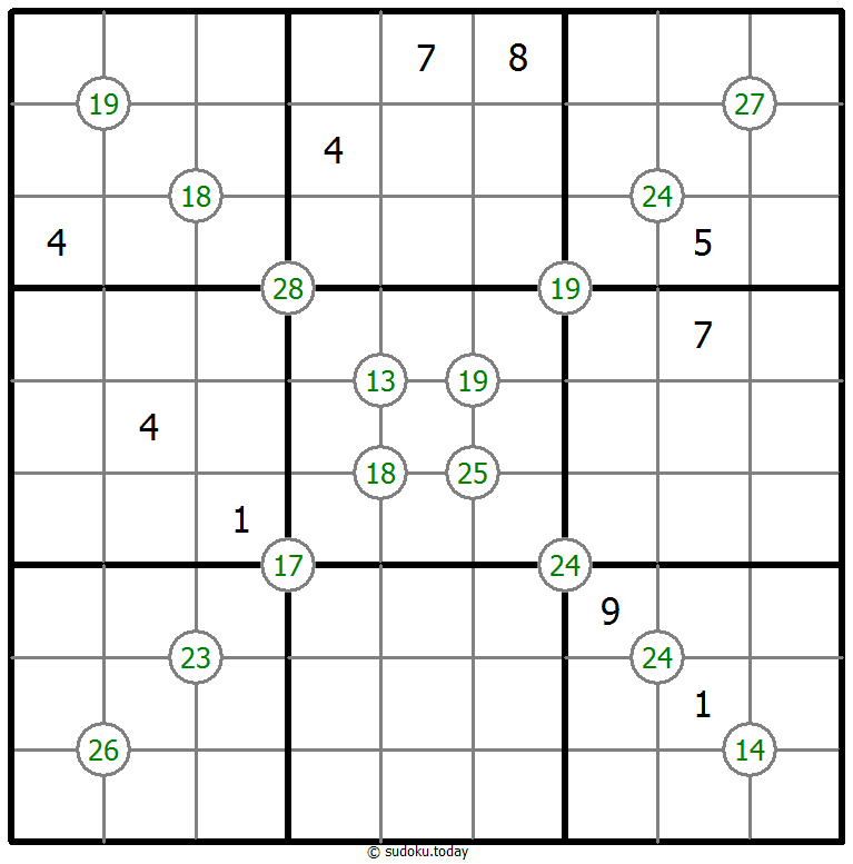 四数和数独 #64035