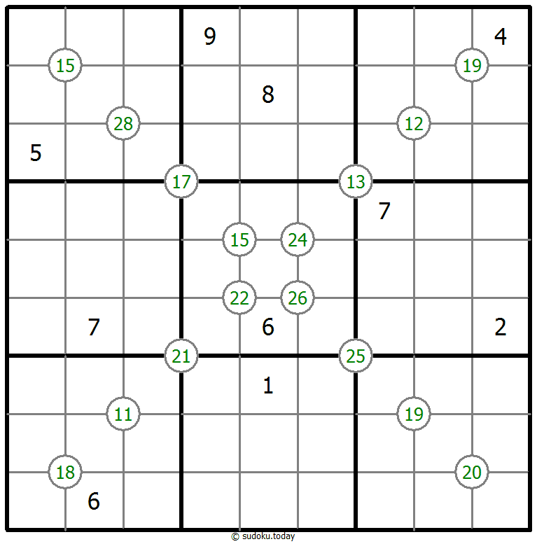 Group Sum Sudoku 2025年11月12日
