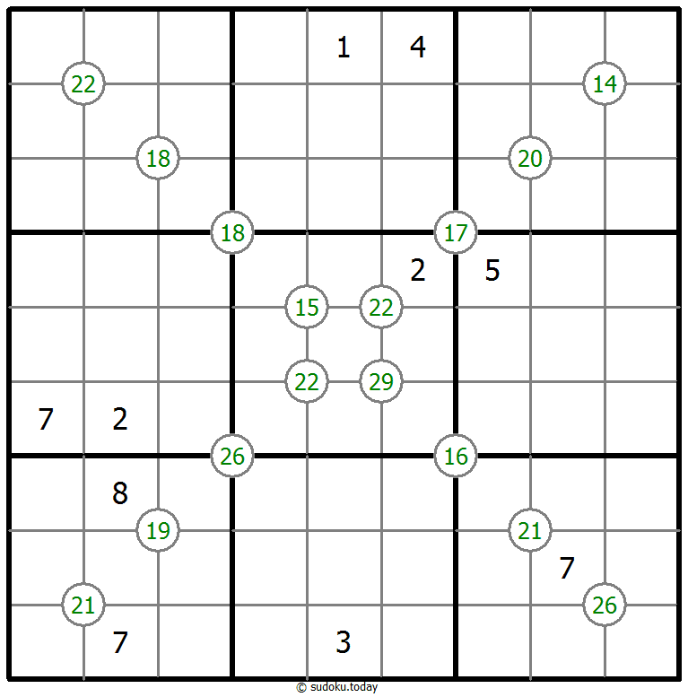 四数和数独 示例题图