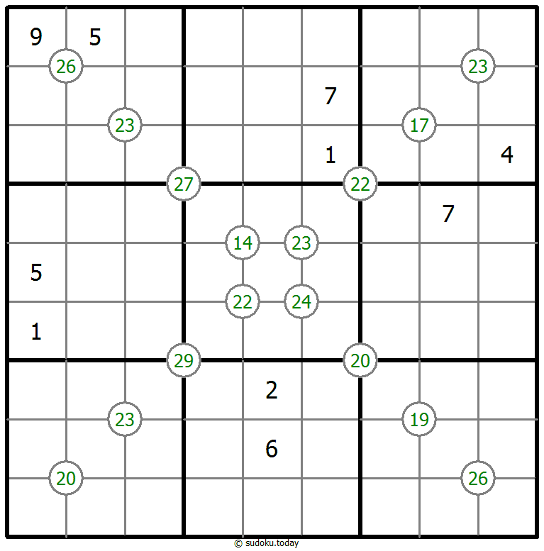 Group Sum Sudoku 2025年11月28日