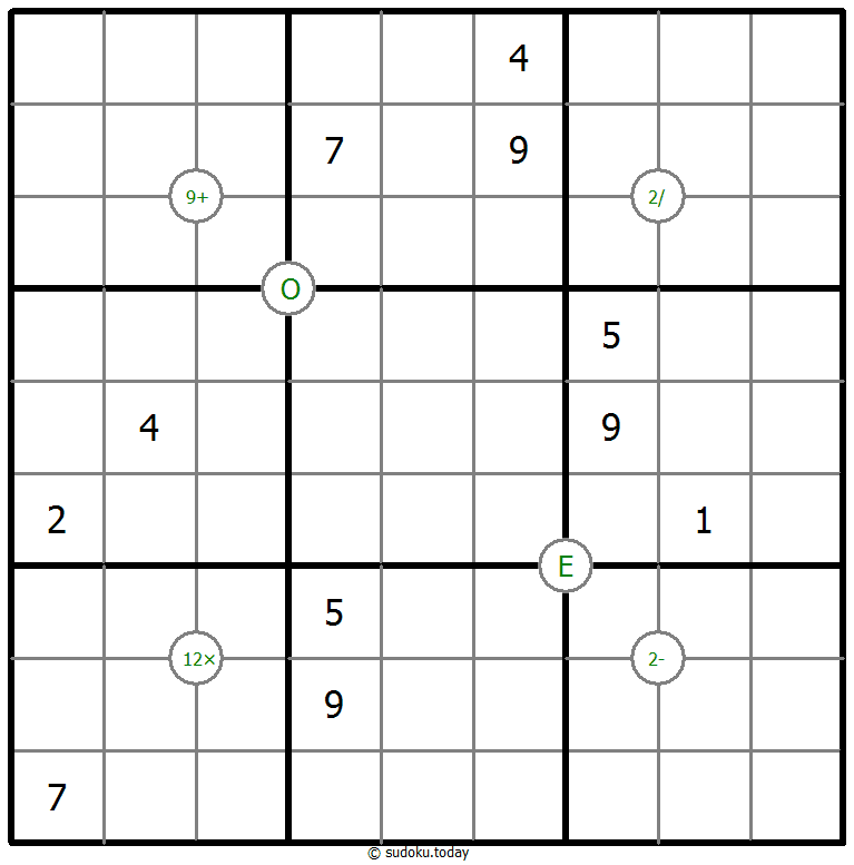 数学数独 #64999