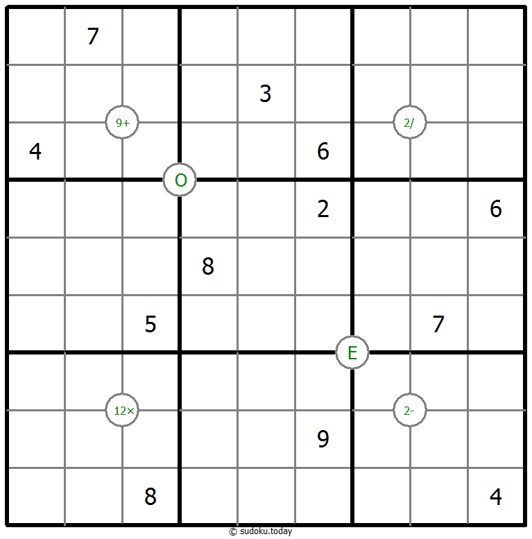 数学数独 #65016
