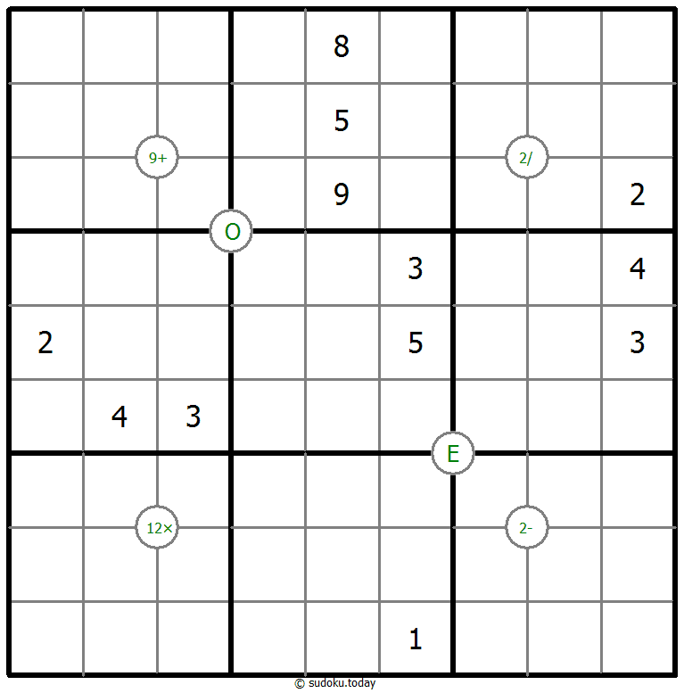 数学数独 #65171