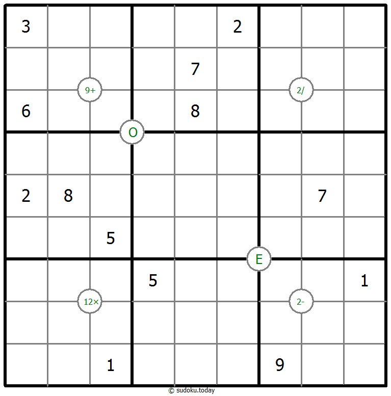 数学数独 #65269