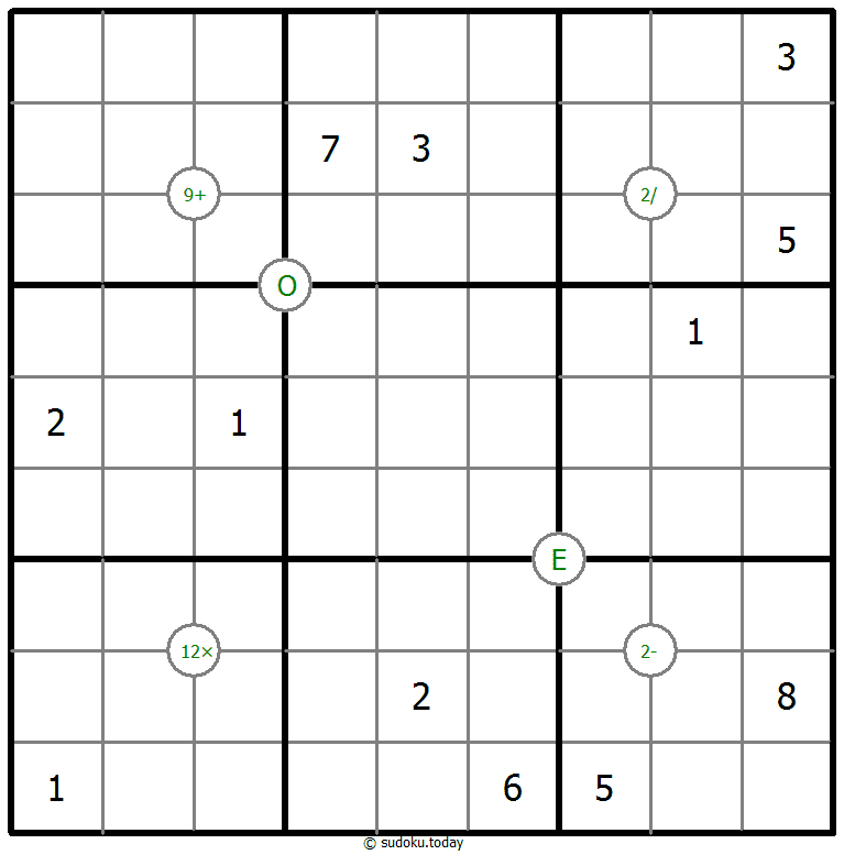 数学数独 #65345