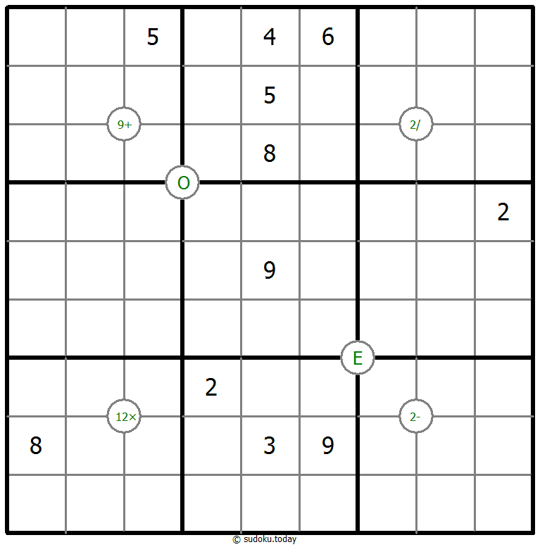 数学数独 #65405