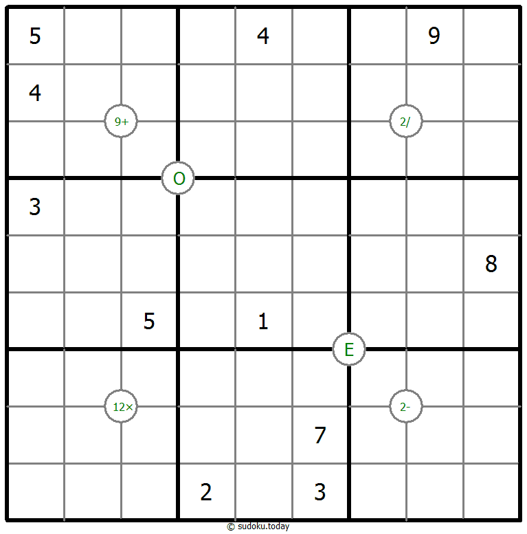 数学数独 #65419