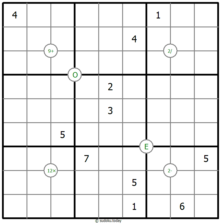 数学数独 #65430