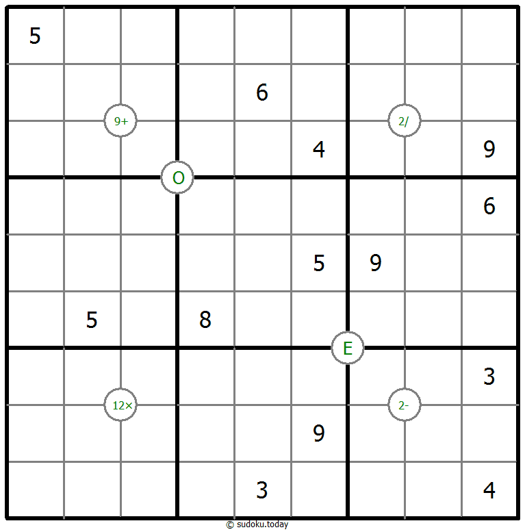 数学数独 #65433