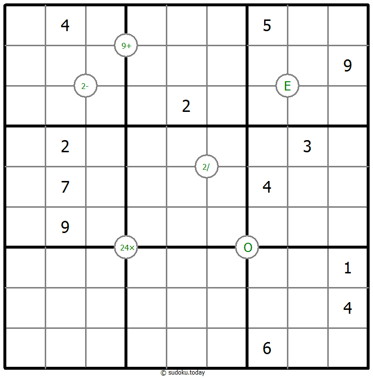 数学数独 #65493