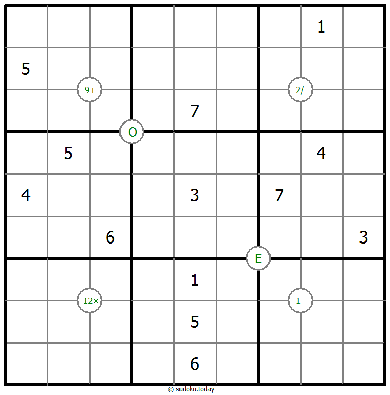 数学数独 #65507