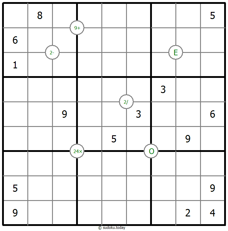 数学数独 #65508
