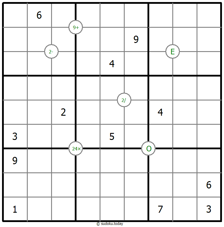 数学数独 #65516
