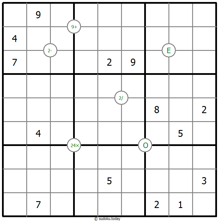 数学数独 #65518