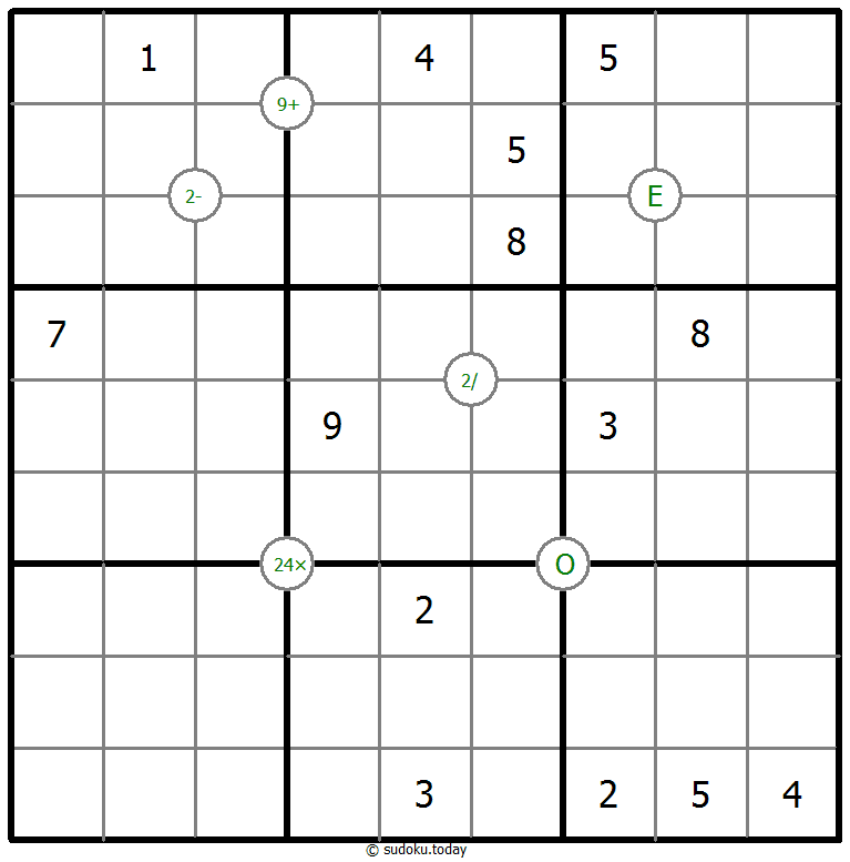 数学数独 #65519
