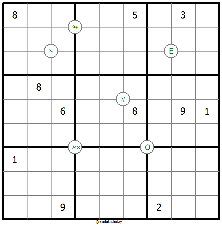 数学数独 #65520