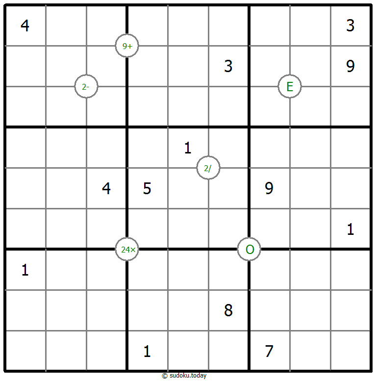 数学数独 #65533