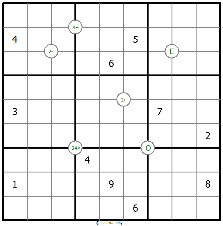 数学数独 #65534