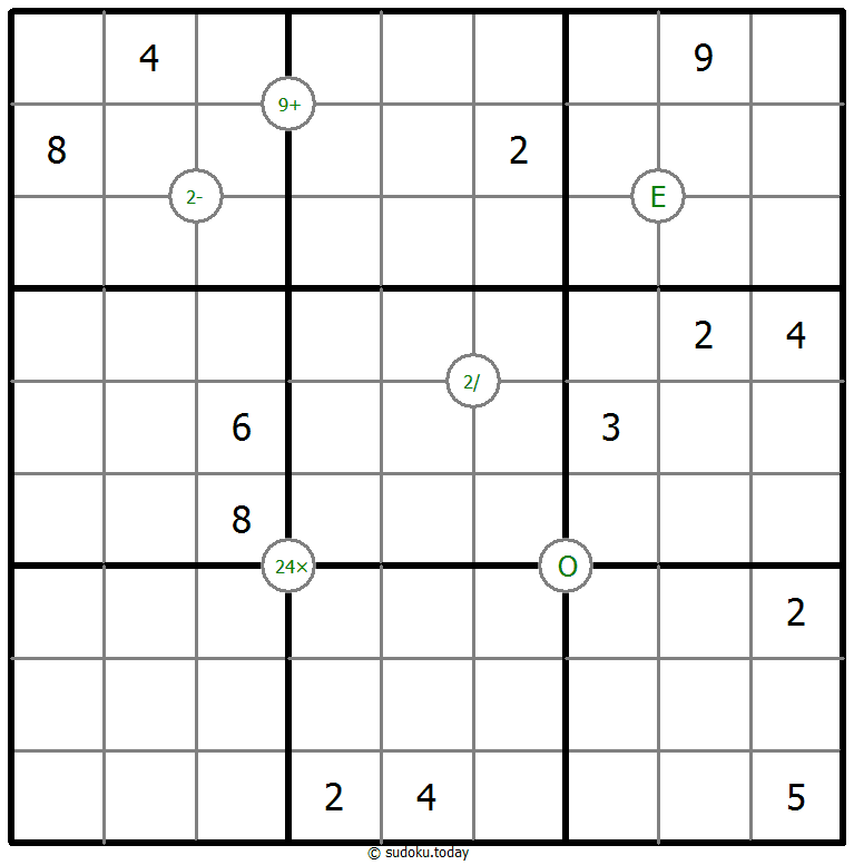 数学数独 #65535