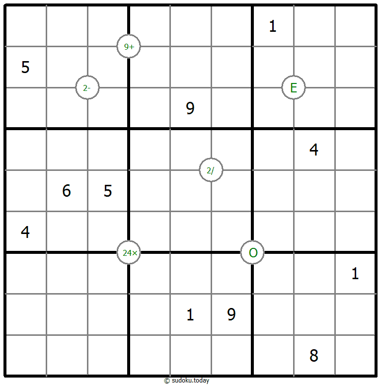 数学数独 #65537