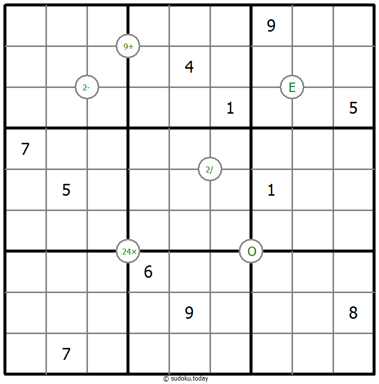 数学数独 #65540