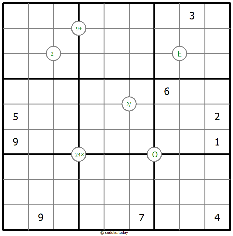 数学数独 #65554