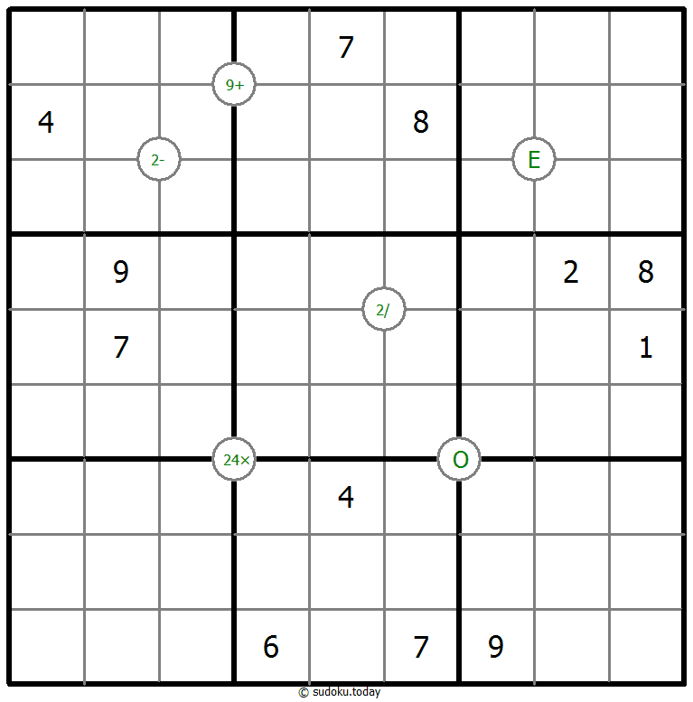 数学数独 #65555
