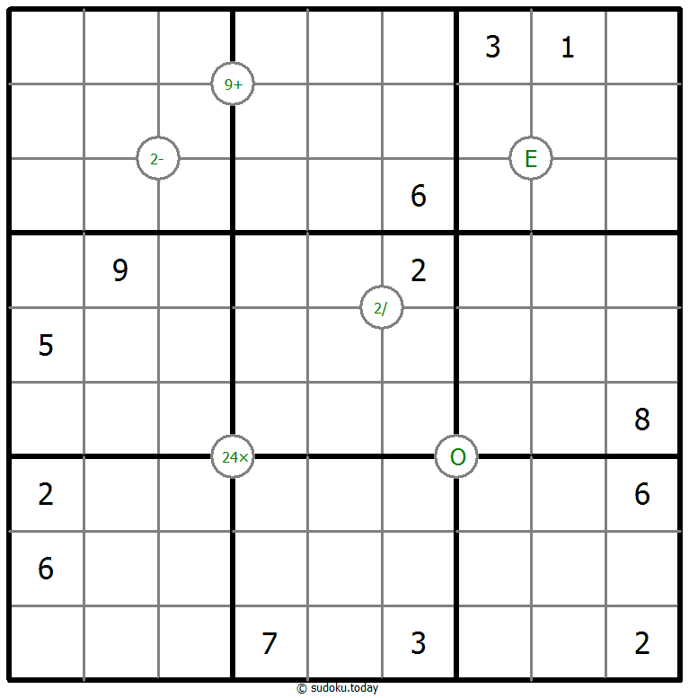 数学数独 #65559