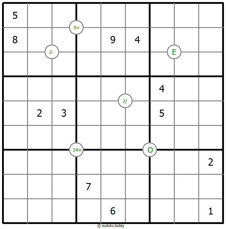 数学数独 #65565