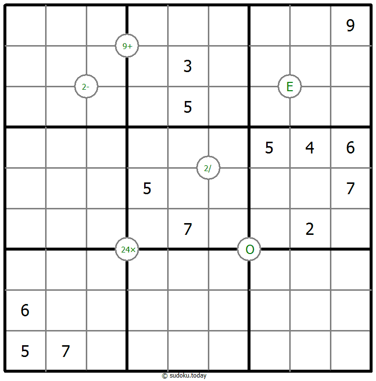 数学数独 #65567