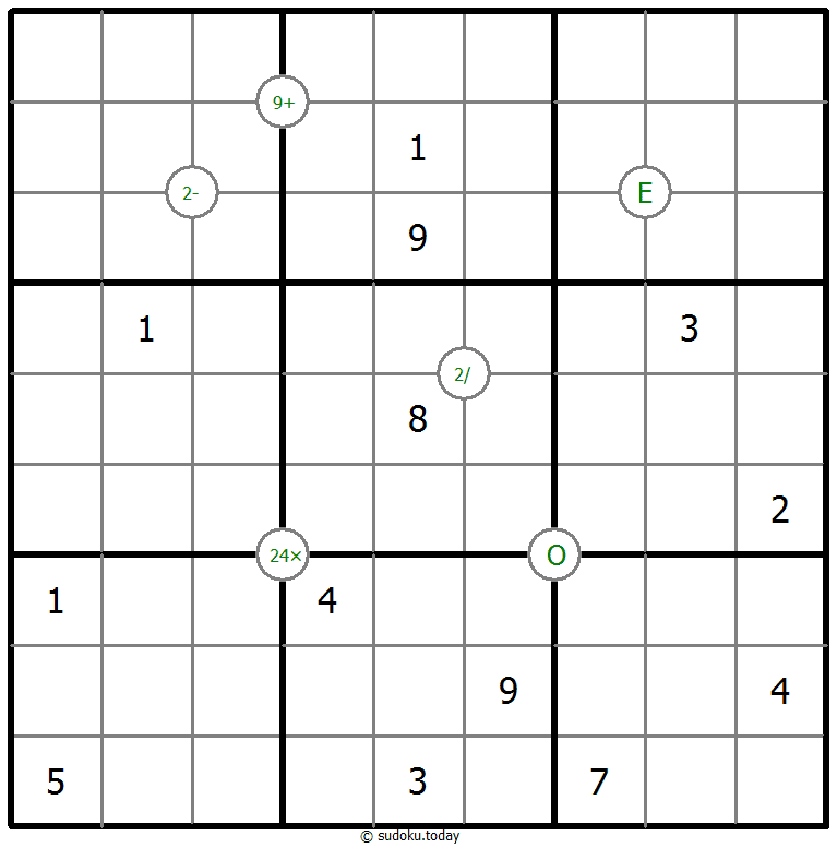 数学数独 #65576