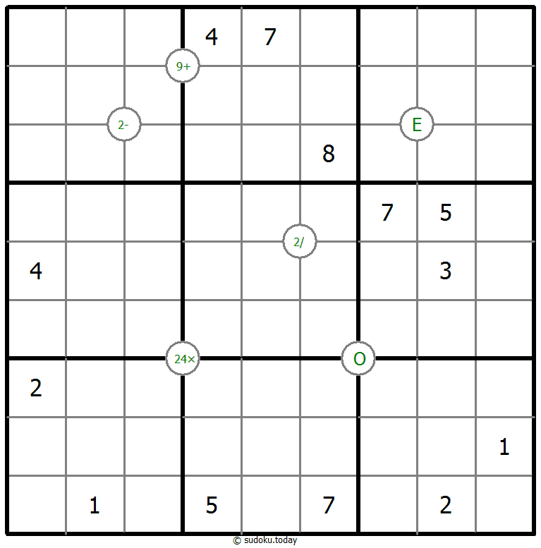 数学数独 #65578