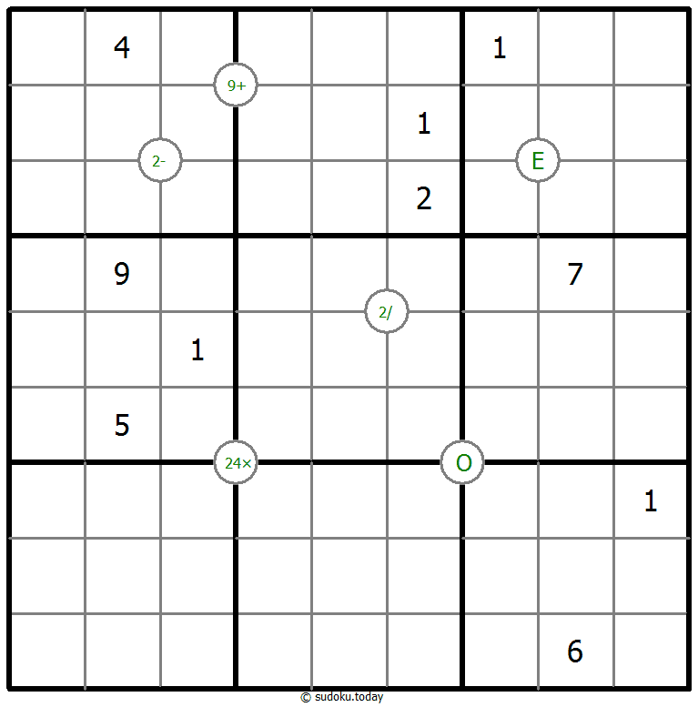 数学数独 #65601
