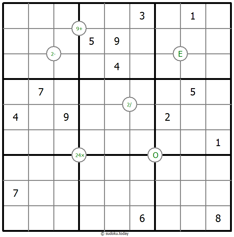 数学数独 #65605